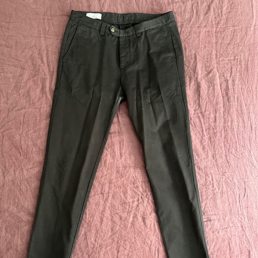 AMI Slim-Fit Cotton-Twill Chinos